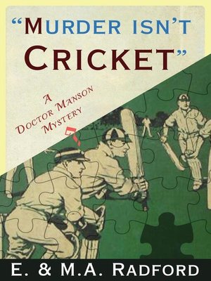 cover image of Murder Isn't Cricket